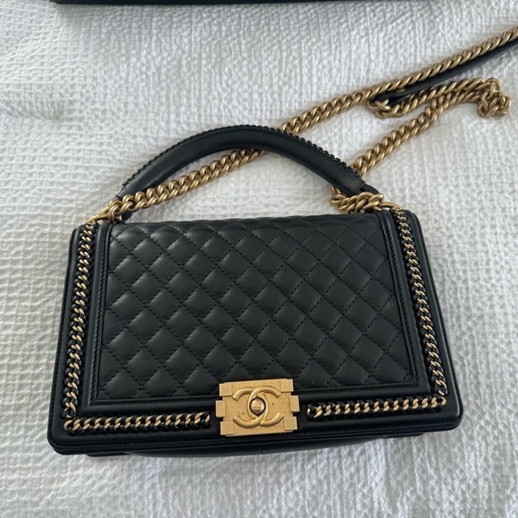 Chanel Flapbag with Handle - Picture 5 of 13